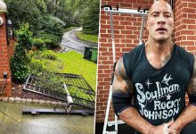 Photo of Dwayne Johnson Rips Off Front Gate with His Bare Hands to Get to Work: ‘Not My Finest Hour’