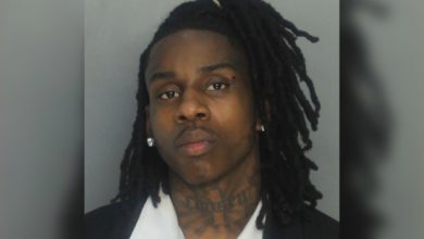Photo of Rapper Polo G arrested for attacking cops after Miami album release party.