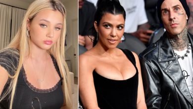 Photo of Travis Barker’s daughter, Alabama, calls Kourtney Kardashian ‘stepmom’.