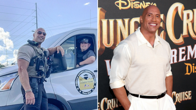 Photo of Dwayne Johnson Reaches Out to Police Officer Who Shockingly Looks Just Like Him