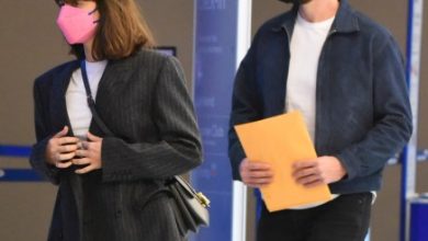 Photo of Ana de Armas spotted with boyfriend Paul Boukadakis for first time.