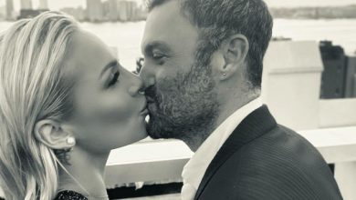 Photo of Sharna Burgess calls Brian Austin Green her ‘end game’ in kissing pic.