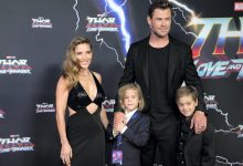 Photo of Chris Hemsworth and Elsa Pataky Step Out with Twin Sons, 8, at Thor: Love and Thunder Premiere