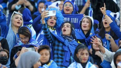 Photo of Iranian women allowed to attend domestic football match for first time in over 40 years