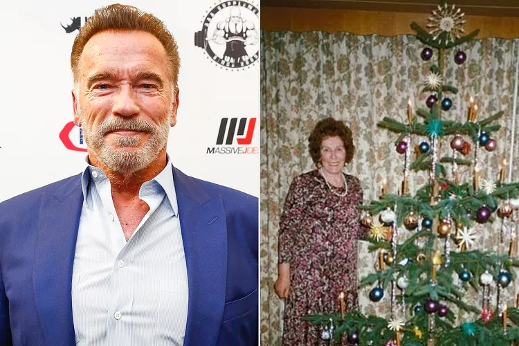 Photo of Arnold Schwarzenegger Shares Sweet Christmas Throwback Snap of His Mom from ‘Many Years Ago’